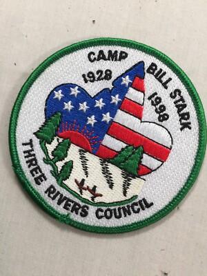 1998 Three Rivers Council Bill Stark Camp BSA Camp Patch | eBay