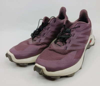 Salomon Women's Supercross Blast Sneakers Size 9.5 Purple Trail Shoes