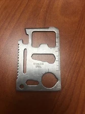 11-Function Stainless Steel Survival Pocket Tool