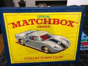 vintage matchbox case