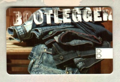 BOOTLEGGER ( Canada ) Folded Jeans 2008 Gift Card ( $0 )