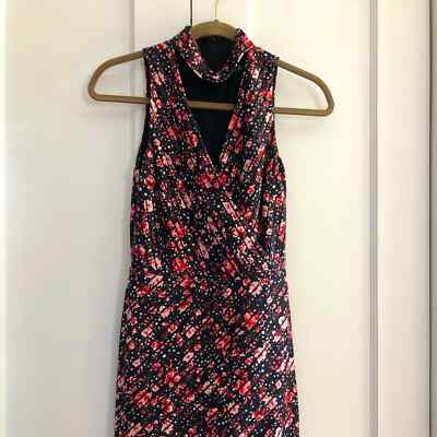 open lace back dress Guess Red Black Lolani Knit Dress
