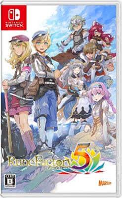 Nintendo Switch Rune Factory 5 Japanese Marvelous HAC-P-AYF3A Fantasy RPG NEW