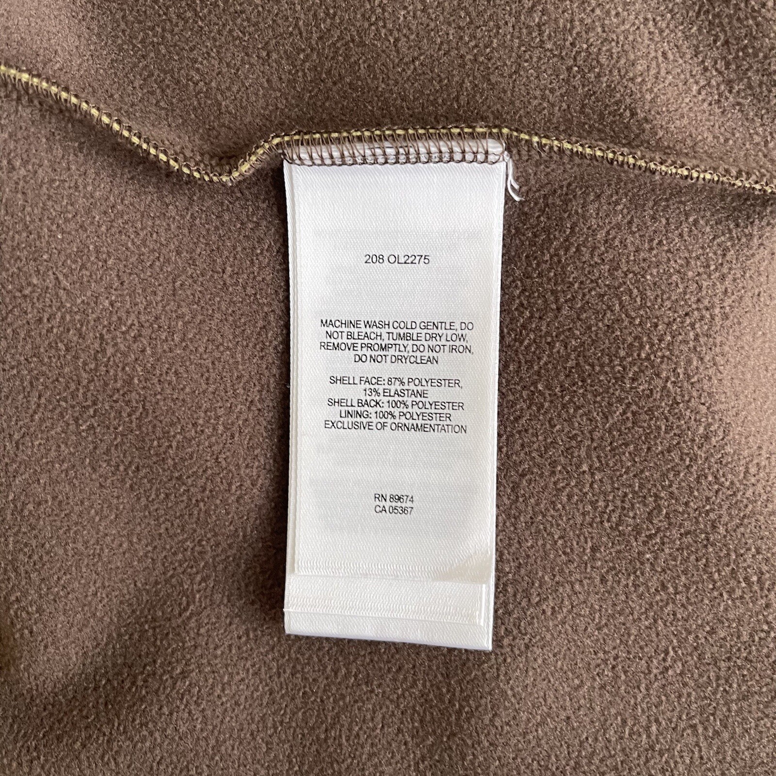 Mountain Hardware Womens Large Softshell Full Zip… - image 7