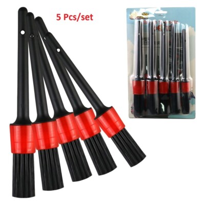 5pcs Auto Car Detailing Brush Set Auto Innenreinigung Kit enthält 5 Boar