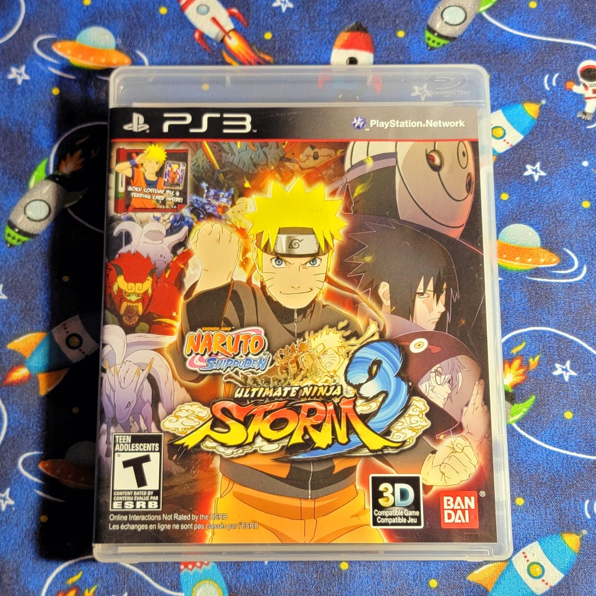 NARUTO SHIPPUDEN ULTIMATE NINJA STORM 3 PS3 XBOX PLV POSTER OFFICIEL BANDAI