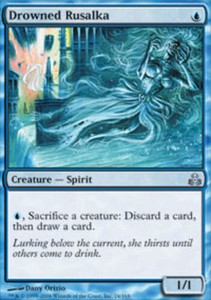 Drowned Rusalka x4 - Guildpact - NM-Mint, English - Guildpact