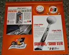 1969-72 Hurst Shifter Ads Picture Feature Print 70s Manual Automatic 9
