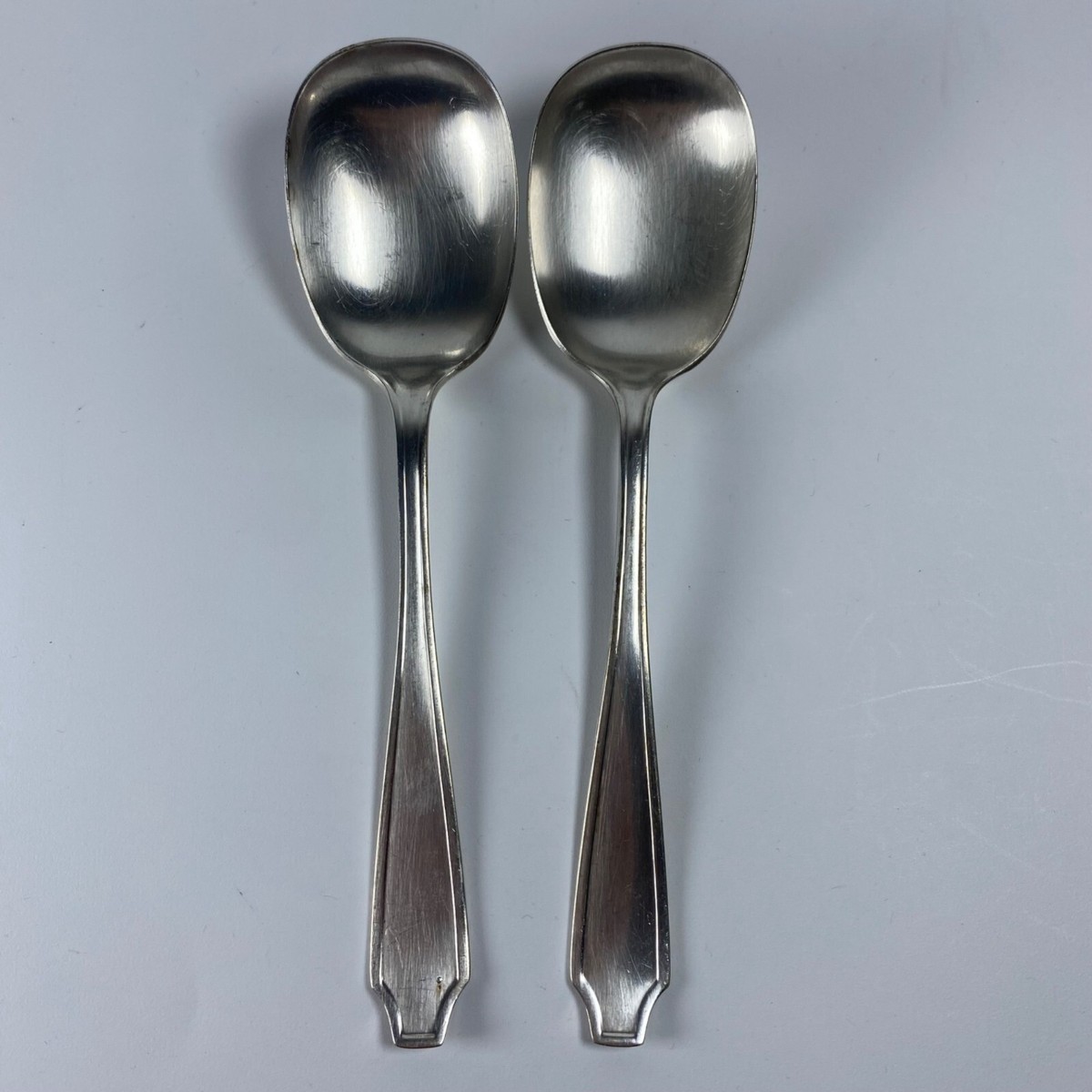 Plymouth Dover Silverplate Jelly Jam Sugar Spoon Milford Wallace