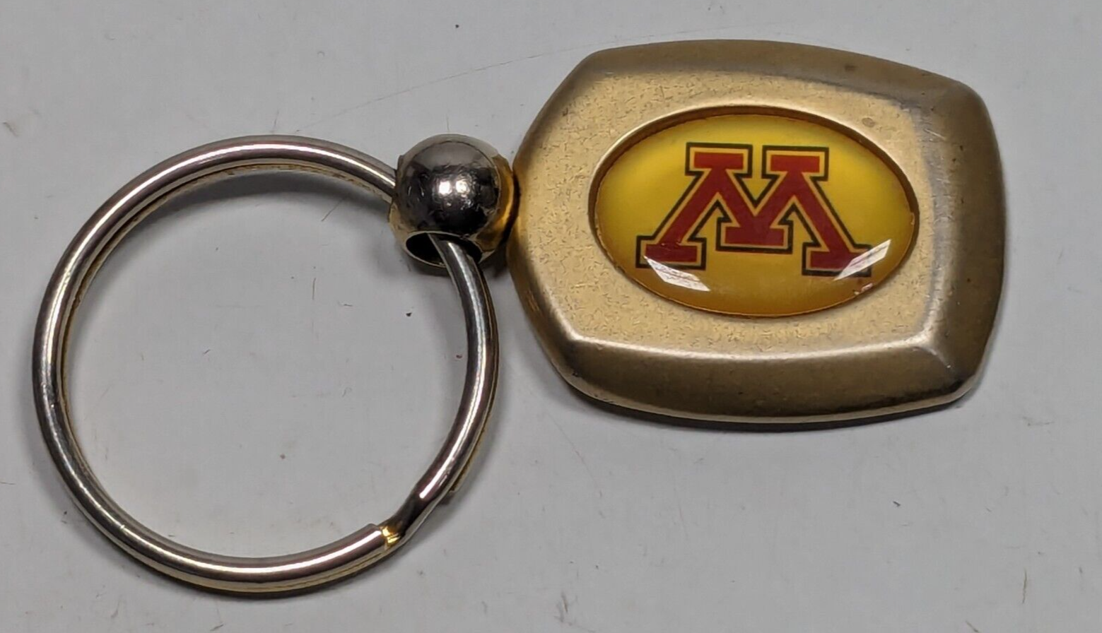 University of Minnesota U of M Metal Key Fob with 