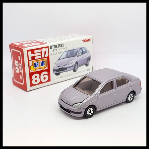 TOMICA 86 TOYOTA PRIUS 1/58 TOMY NEW 1999 (A) - Picture 1 of 6