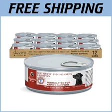 Kidney Care Wet Dog Food with Tuna Pate: Low Phosphorus Nutrition - 12 Pouches