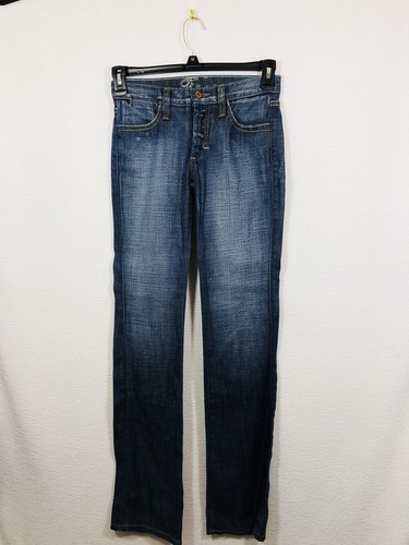 Designer Light Washed Denim Jeans Size 