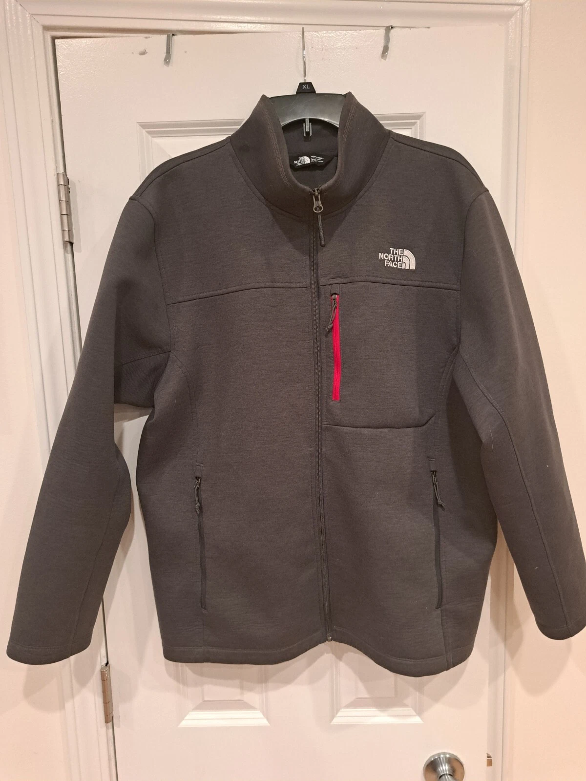 The North Face Men's Haldee Fleece Heather Gray (LG Life's Good) - Size XL