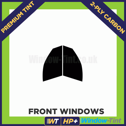 For BMW X5 (E70) 2007-2013 Carbon Pre Cut Window Tint Front Premium HP+ - Picture 2 of 10
