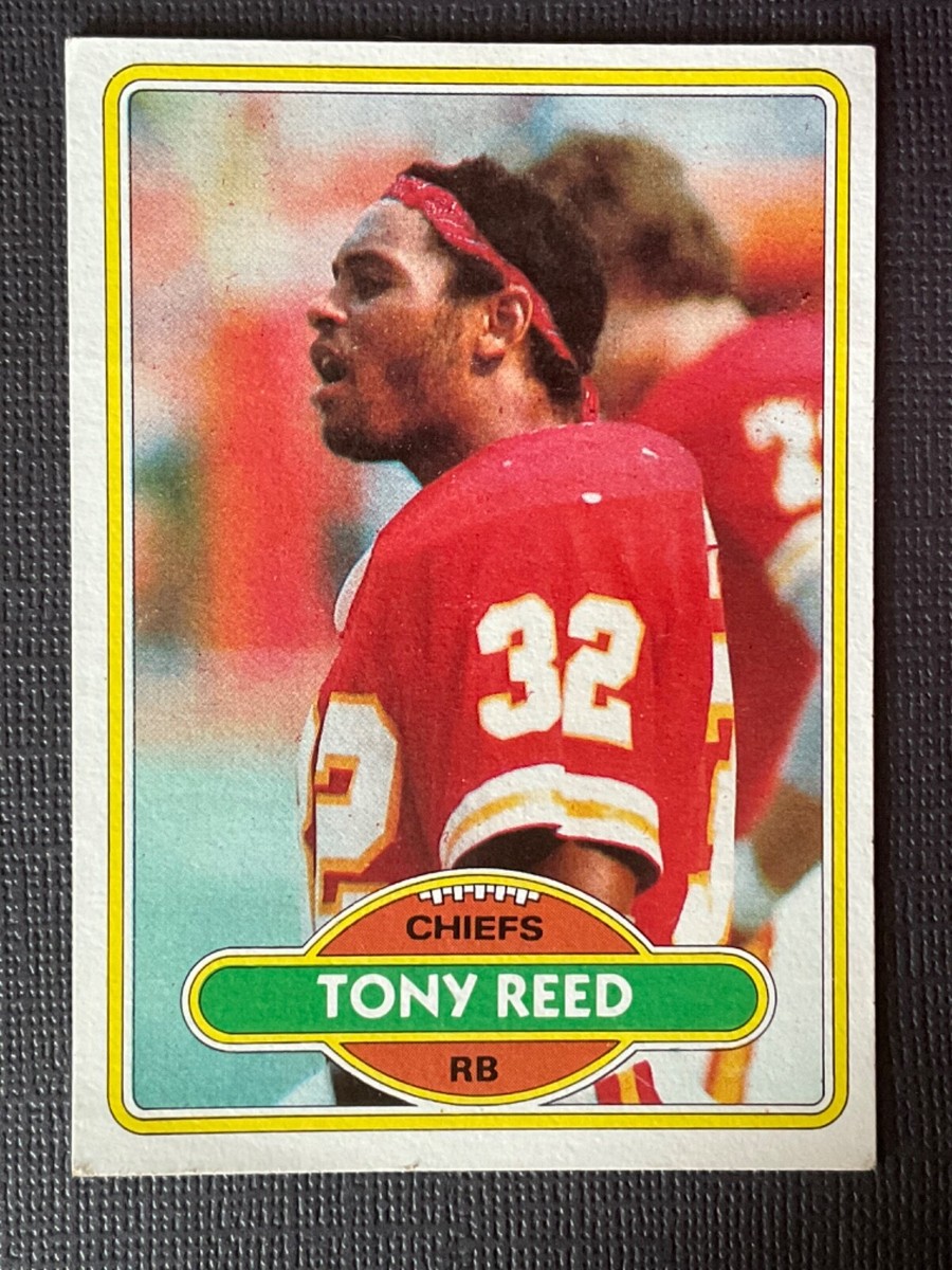 Tony Reed 1980 Topps Football Card #173 - Kansas City Chiefs