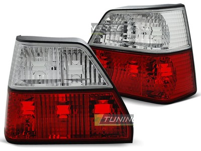 Luces traseras for VW GOLF 2 II 1983-1991 rojo blanco envío gratis LTVW95WL XINO