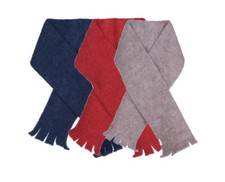 IOBIO Scarf 100 WOOL baby children organic fleece winter neck warmer sheep kids
