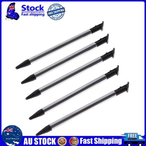 5XRetractable MetalStylus TouchScreenPen for New 3DS LL/XL Console