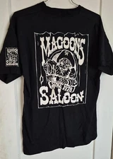 Magoons Saloon  Pollock Pines California dive bar craft beer T Shirt  2XL