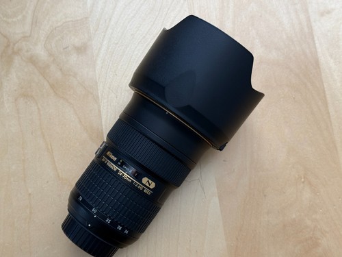 Nikon AF-S Nikkor 24-70mm 1:2.8G ED Camera Zoom Lens w Circular Polarizer Filter