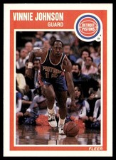 1989-90 Fleer Vinnie Johnson Detroit Pistons #47