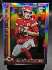 2025 Topps Chrome Patrick Mahomes Refractor #148 - Kansas City Chiefs 