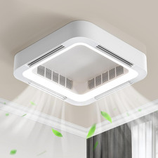 Smart Bladeless Ceiling Fan with Dimmable Lights  Alexa Control, 23