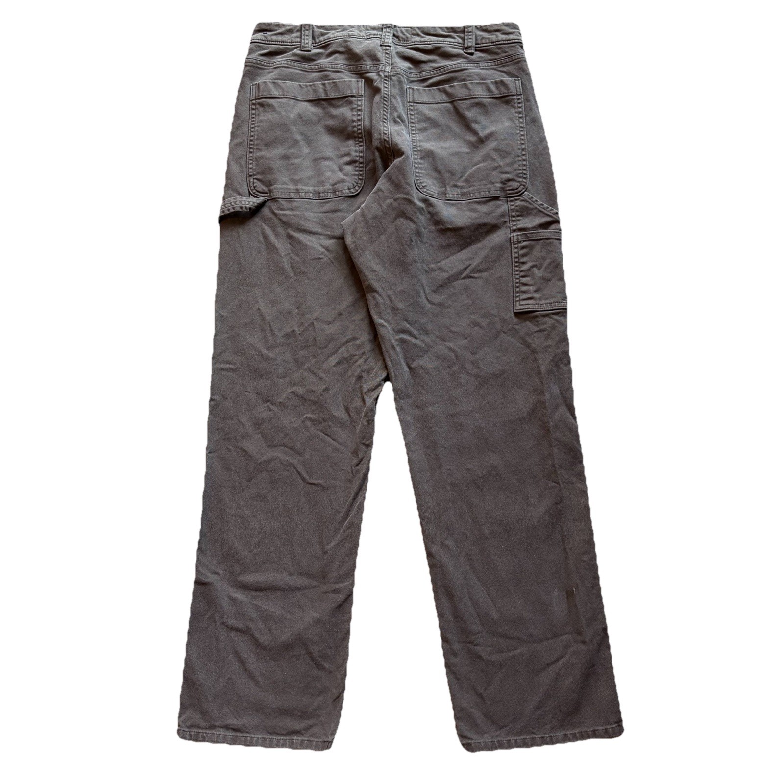 Abercrombie & Fitch Pants Mens 32x32 Brown Loose Fit Carpenter Workwear Utility