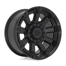 17x9 Xd Wheels Xd852 Gauntlet Satin Black Wheel 6x5.5 Bolt Pattern 0mm Offset
