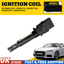 For Audi TT 8N 8J A3 8P 3.2 V6 VW Golf Mk4 Mk5 R32 Ignition Coil Pack 022905715B