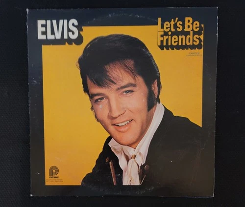 Let's Be Friends [LP]  Elvis Presley 1975 Vintage Vinyl CAS-2408 VG+ mono