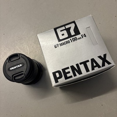 SMC PENTAX 67 Macro 100mm F4 Lens Life Size Converter From JAPAN