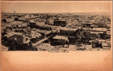 Antique Tucson Arizona Aerial View Postcard The Albertype Co.