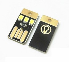2Pack Super Mini 3-LED USB Tiny Night Light PC Laptop Pocket Lamp Color Random C