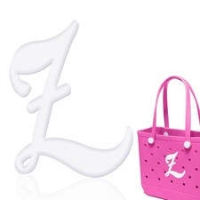 Alphabet Bogg Bag Accessories Large Letter Bogg Bag Charms for Simply South - 01