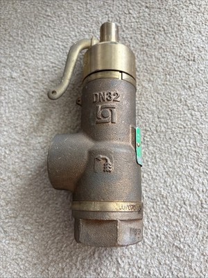 Bailey Fig 707 Bronze Sicherheitsventil 1,1/2 Zoll Innendurchmesser Gewinde sieht unbenutzt aus