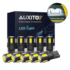 AUXITO T10 194 LED Interior License Map Side Marker Light Bulbs White 6000K J