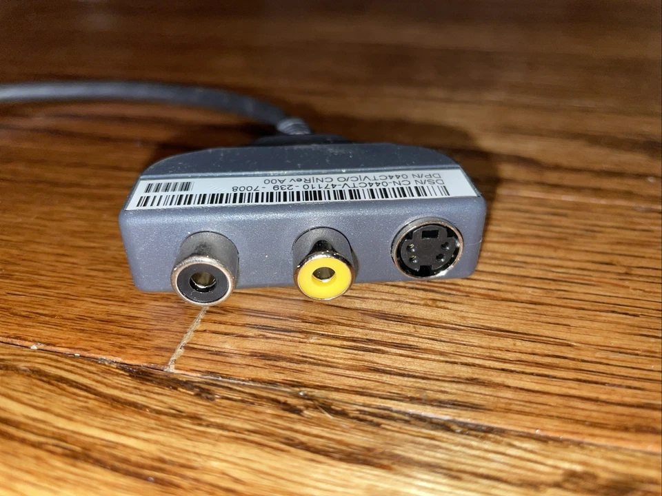 Dell S-Video TV-Out RCA Digital Audio/Compsite Video Connector Cable - Image 4 of 4