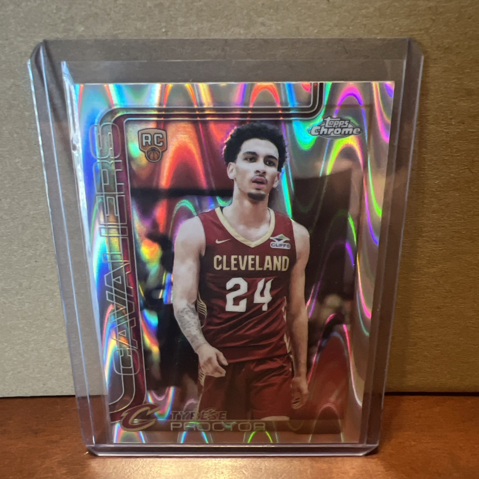 2025-2026 Topps Chrome - Tyrese Proctor #300 RayWave Refractor RC Cavaliers