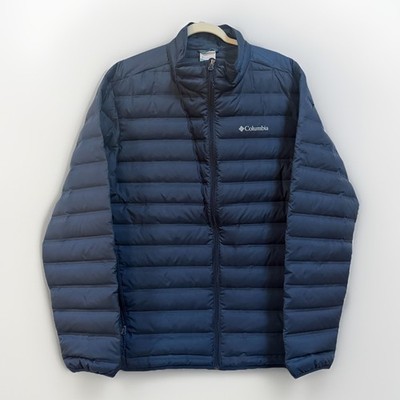 Men's Columbia Goose 650 Down Jacket/ Puffer Heat Seal Size XL/T New $140