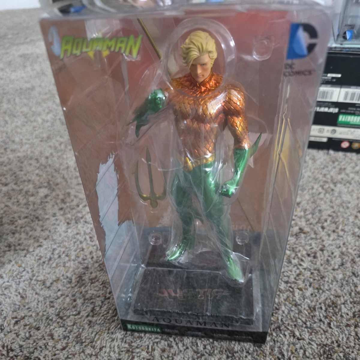 KOTOBUKIYA Aquaman Comic Book Heroes Action Figures for sale | eBay