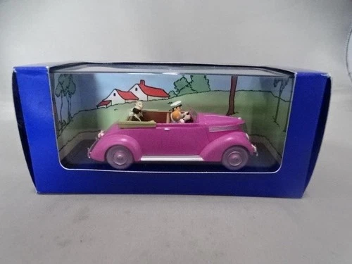 1:43 Atlas Tintin Ford cabriolet V8-78 des Dupondt Le Sceptre d'Ottokar