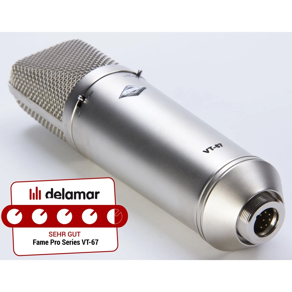 Audio Pro VT-67 Röhrenmikrofon Echtkondensator 20-20.000Hz XLR 3Pol EH 6072A - Bild 2 von 4