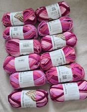 LOOPS AND THREADS LT YARN IMPECCABLE STRIPES MULTI Self Striping, 3.5oz, 1 skein