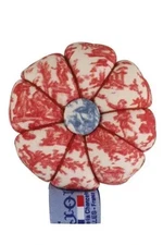 Maison Sajou Pin cushion red miniature Toile de Jouy