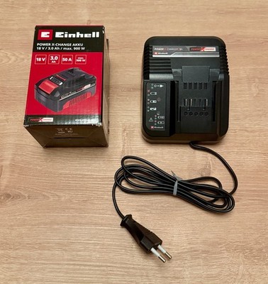 Einhell Power X-Change Plus Werkzeug-Akku 18V, 3.0Ah mit PXC Ladegerät