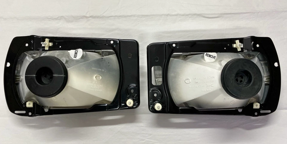 COPPIA FANALI ANTERIORI PROIETTORI SX DX  VOLKSWAGEN  VENTO JETTA MK2 1983-1992 - Immagine 2 di 4