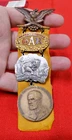 CIVIL WAR VETERANS 1912 LOS ANGELES CALIFORNIA GAR REPRESENTATIVE BADGE