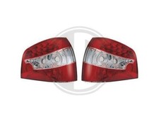 Designrückleuchten Set Für Audi A3 Klarglas Mit LED 1996-2000